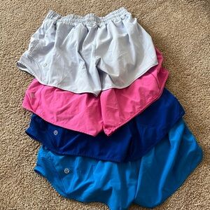 Lululemon short set (4 pairs)